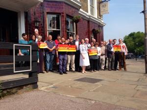 Labour out in force in the ultra-marginal Blackheath Westcombe ward in May 2014: how can this enthusiasm be harnessed to change our Town Halls for the better?