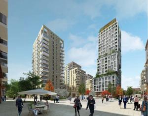 "Kidbrooke Village" may soon have a 25-storey tower as its centrepiece - four times higher than what Berkeley Homes originally said they would build
