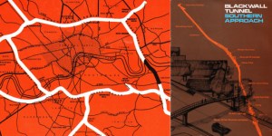 The Blackwall Tunnel Southern Approach - shown in black on this brochure from the late 1960s - was supposed to form part of Ringway One, a "Motorway Box" around inner London that would also have driven a six-lane highway through Blackheath Village
