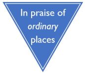 In praise of ordinary places logo